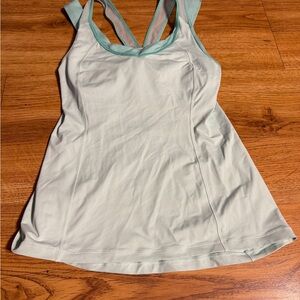 Mint Green Athletic Tank Top